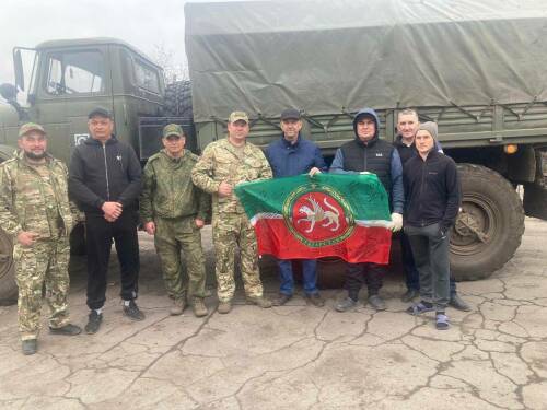 Из Новошешминского района РТ на СВО отправили авто для эвакуации, генераторы и рации