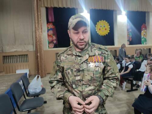 Офицер из Татарстана награжден Георгиевским крестом за спасение бойцов