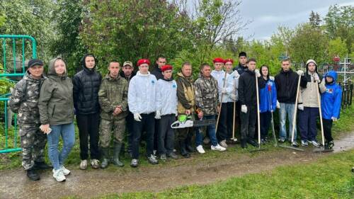 В Лаишевском районе благоустроили 15 захоронений участников войны