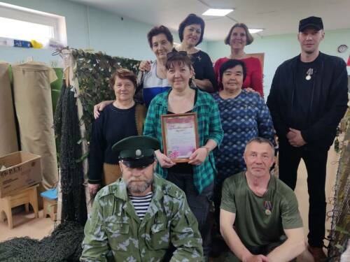 Волонтеры Заинска отмечены благодарственным письмом за помощь Курской области