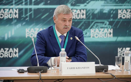 Ханифов на KazanForum о коридоре «Север – Юг»: «Кама, мне кажется, немножко подзабыта»