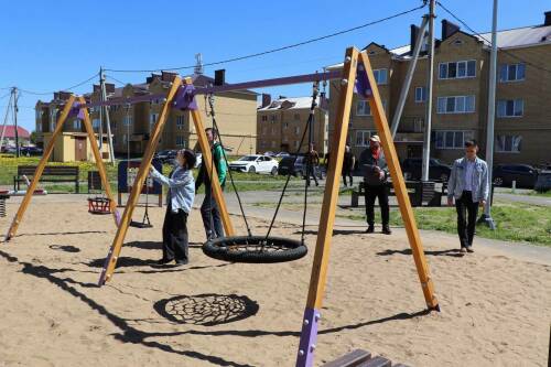 Комиссия проверила территории в Пестречинском районе после программы «Наш двор»