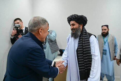 Минниханов и вице-премьер Афганистана обсудили перспективы сотрудничества