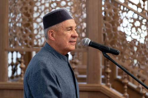 Минниханов: Единство уммы служит прочным залогом стабильности и благополучия РТ и всей РФ