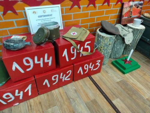 В Нижнекамском районе открыли музеи памяти фронтовиков и бойцов СВО