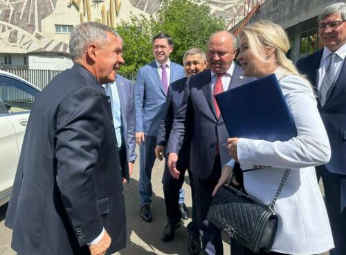 Рустам Минниханов посетил Российский технологический университет в Москве