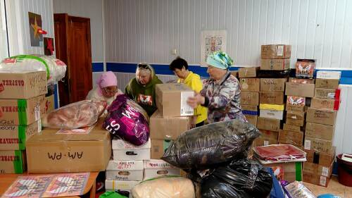 Альметьевские волонтеры отправили пятую посылку гуманитарной помощи в Курск