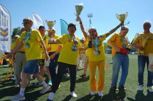 На казанском стадионе прошло закрытие Спартакиады «Игры долголетия. Жизнелюб»