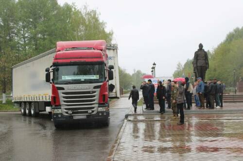 Заинск доставил 60-й гуманитарный груз в зону СВО