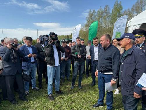 Минниханов в Арском районе РТ осмотрел поля и ознакомился с маршрутом «По следам Тукая»