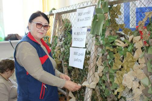 800-я сеть, 880-й день, 8 мая: в Старом Заинске победу плетут руками