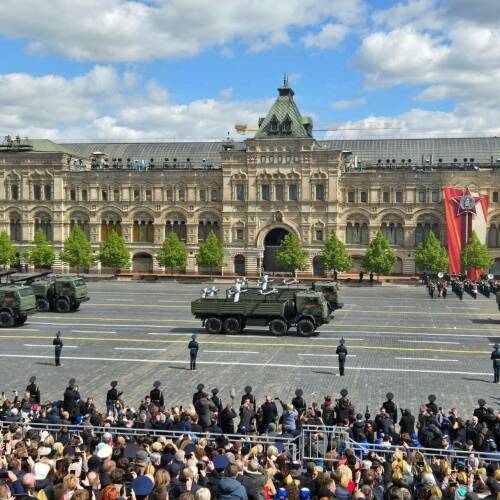 В параде Победы в Москве приняли участие челнинские бронеавтомобили и грузовики