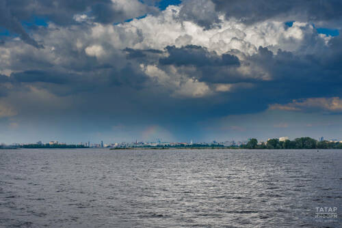 В Татарстане 2 июня ожидаются грозы, дожди и порывистый ветер