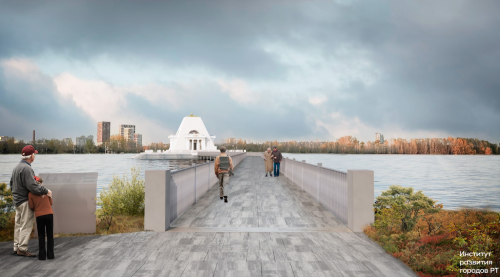 Мост и вид на Кремль: каким станет обновленное пространство у храма-памятника на Казанке