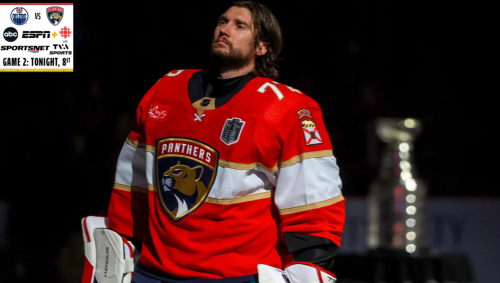 НХЛ номинировал Сергея Бобровского на приз самому ценному игроку Кубка Стенли 2025