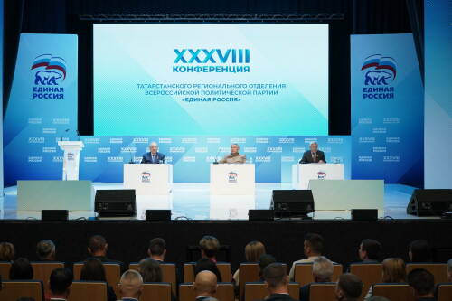 «Единая Россия» в Татарстане выдвинула Рустама Минниханова на выборы Раиса РТ