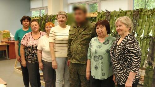 Боец с позывным Бурый забрал гуманитарный груз для фронта в Нижнекамске