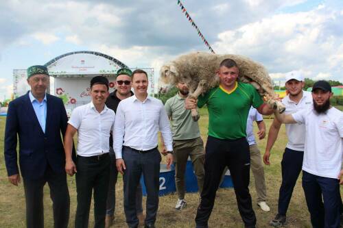 Батыром Сабантуя в Новошешминске стал участник программы «Батырлар. Герои Татарстана»