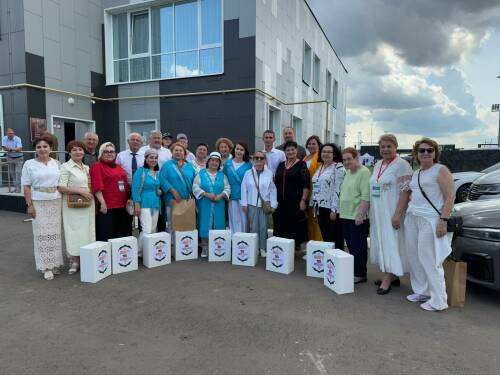 Сабантуй в Менделеевске посетили Послы культуры Союза женщин России