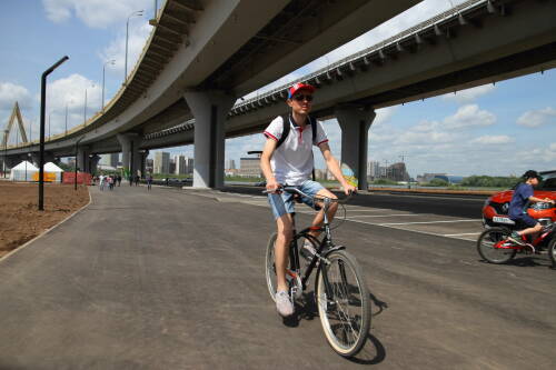 В Казани 14 июня перекроют улицы из-за велоквеста «По волнам Победы»