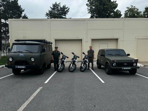 В Менделеевске подготовили транспорт для бойцов СВО