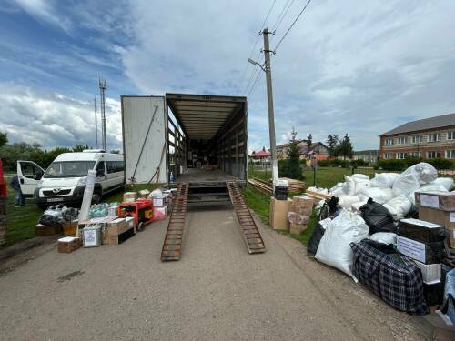 Верхнеуслонцы отправили 29-й гуманитарный конвой в зону СВО