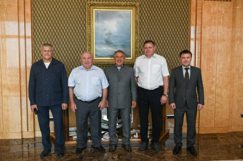 Рустам Минниханов обсудил с Магомедом Магомедовым развитие судебной системы