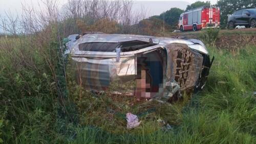 В Азнакаевском районе опрокинулась легковушка, водитель скончался