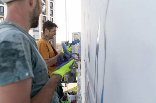 В Нижнекамске создают крупнейший паблик-арт с элементами дополненной реальности