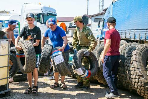 Из Нижнекамска отправили более 20 тонн помощи бойцам СВО