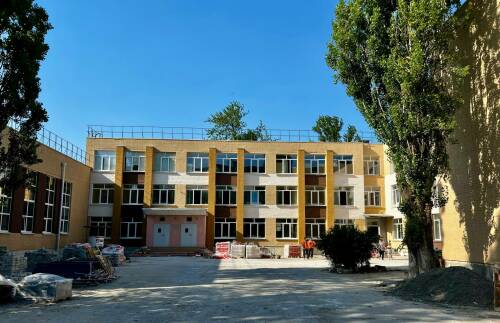 В Рубежном при поддержке Татарстана завершается восстановление школы №2