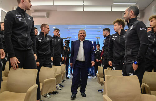 «Рубин» – наш достойный бренд»: что сказал Минниханов клубу перед новым сезоном РПЛ