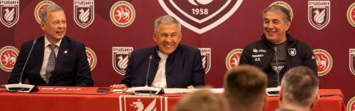 «У нас есть все возможности» - Рашид Рахимов поблагодарил Раиса РТ за поддержку «Рубина»