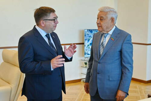 Фарид Мухаметшин встретился с Председателем Думы Чукотского автономного округа