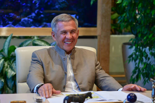 В Казани открылся Штаб общественной поддержки Рустама Минниханова