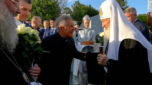 РПЦ поблагодарила Минниханова и митрополита Кирилла за организацию визита Патриарха