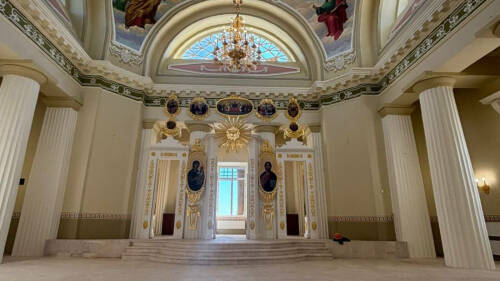 Интерьер храма-памятника на Казанке воссоздали по архивному снимку