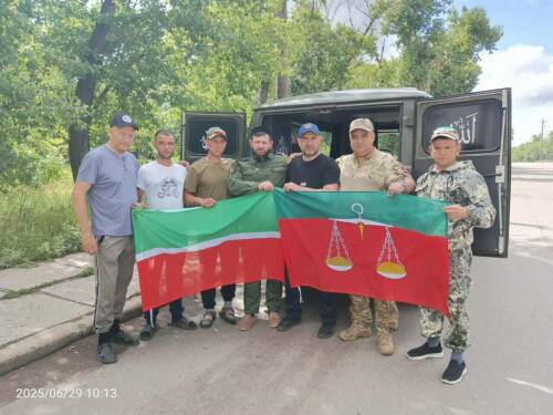Глава Тюлячинского района Айрат Фатхуллин передал бойцам очередную партию помощи