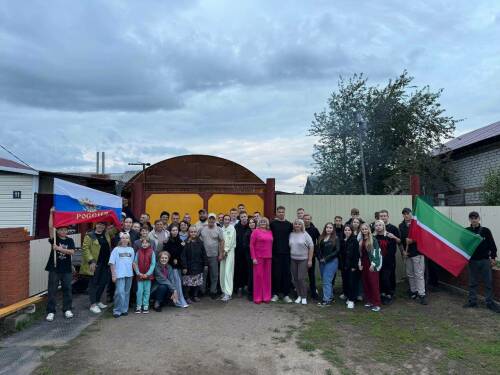 В Новошешминском районе будущего солдата провожали всем селом