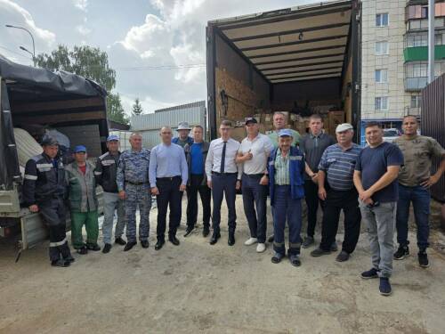 Из Лениногорска в зону СВО отправился очередной гуманитарный эшелон