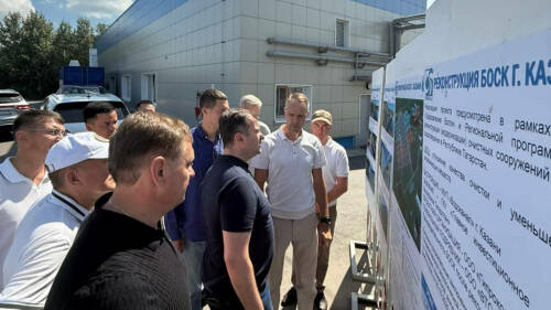 Замминистра экологии РФ посетил очистные сооружения в Татарстане