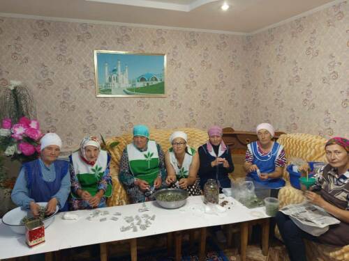 «Согреть бойцов»: пожилые жители Нурлатского района отправили 3 тыс. пакетиков чая на СВО