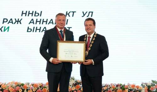 Марат Хуснуллин и Сергей Чемезов стали Почетными гражданами Казани