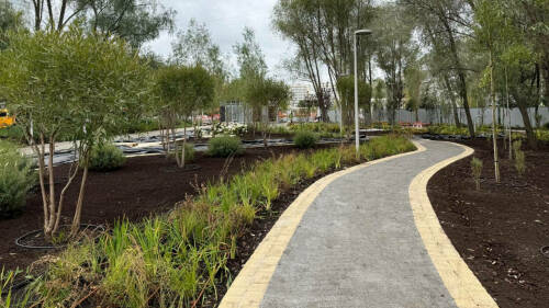 В Казани завершается второй этап благоустройства бульвара на улице Серова