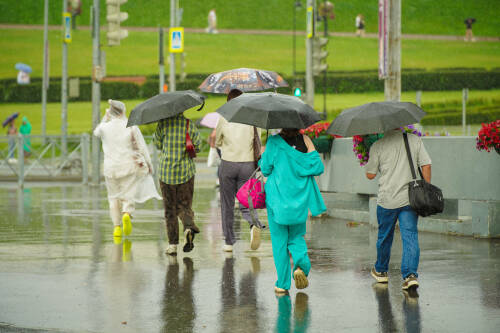 В Татарстане 27 августа ожидаются дожди, грозы и порывистый ветер