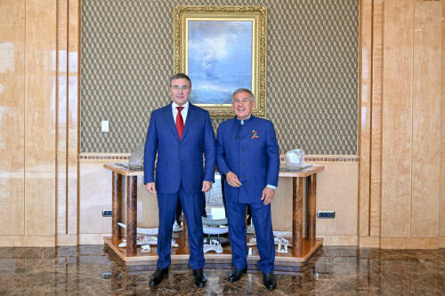 Минниханов и Фальков обсудили взаимодействие в высшем образовании