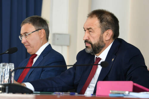 Песошин и Фальков представили коллективу КНИТУ-КАИ нового ректора