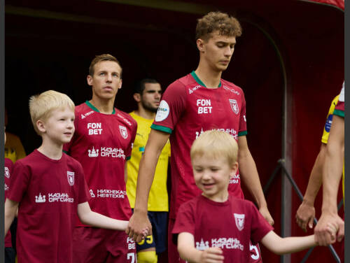 «Рубин» объявил стартовый состав на матч с «Оренбургом»