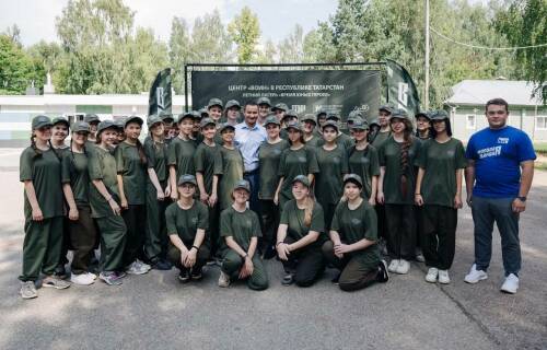 В Высокогорском районе стартовала патриотическая смена «Время юных героев»