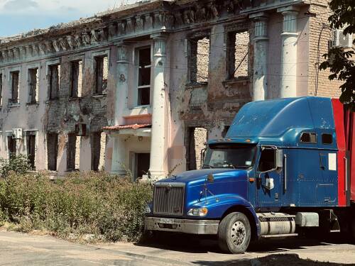 В Лисичанск прибыла третья партия гуманитарной помощи от Минземимущества Татарстана